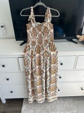 chinese dress ladies Max Studio Women's Elbow Length Sleeve Print Tiered Maxi Dress : Amazon.de:  Fashion main image 0